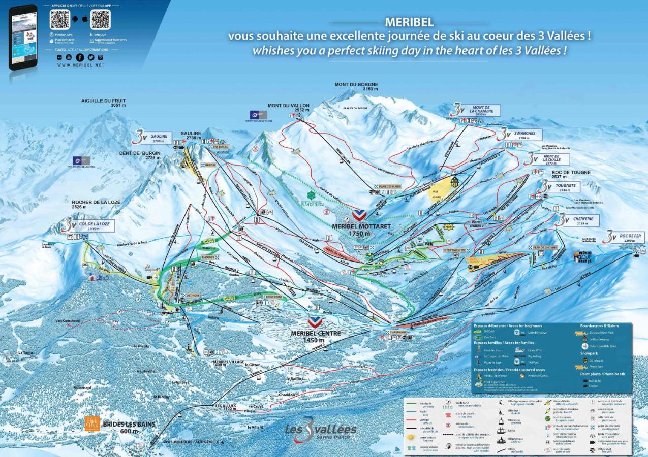 Entre Neige Et Thermes Brides-les-Bains Exterior foto